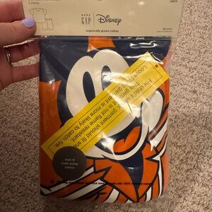 Baby GAP x Disney Mickey Graphic Pajama Set - Navy & Orange
